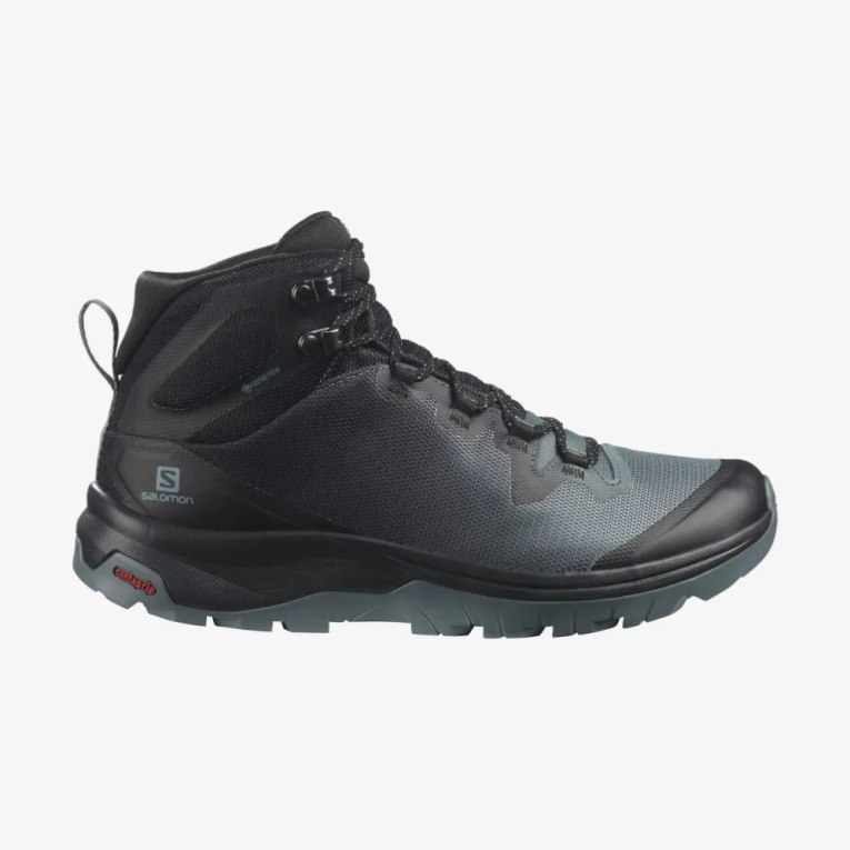 Botas Montaña Salomon Vaya Mid GTX Mujer Negros | MX GYIN901